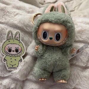 Adorable Green Stuffed Animal Toy